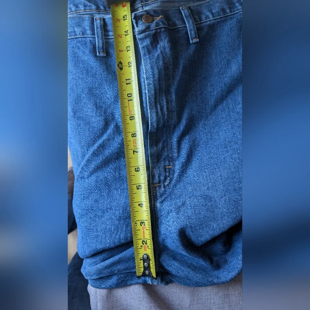 NWT Wrangler Rugged Wear Mens Big & Tall Relaxed Fit Size 56x30 Blue Jeans NEW! - Picture 15 of 16